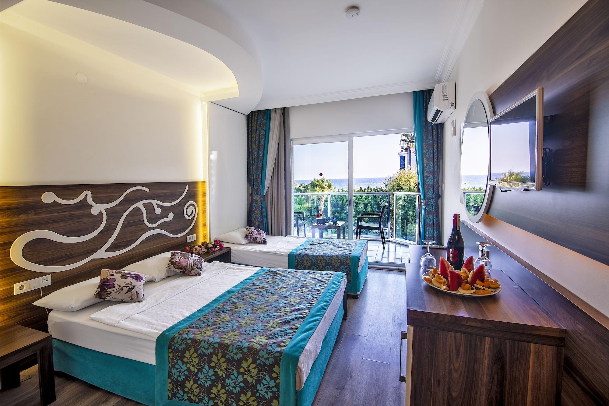 Kleopatra blue hawai hotel Alanya Exterior foto