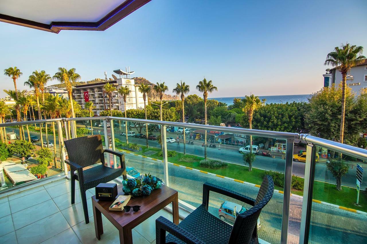 Kleopatra blue hawai hotel Alanya Exterior foto