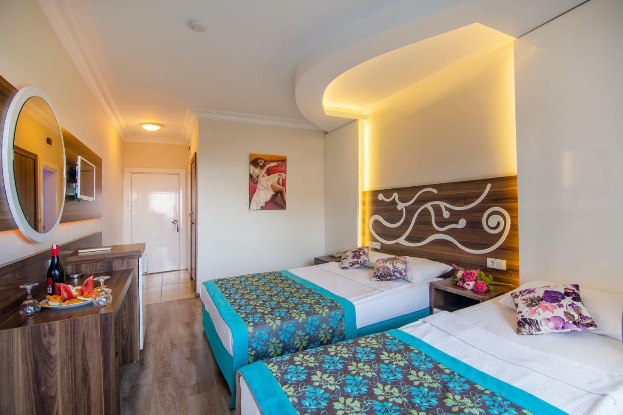 Kleopatra blue hawai hotel Alanya Exterior foto
