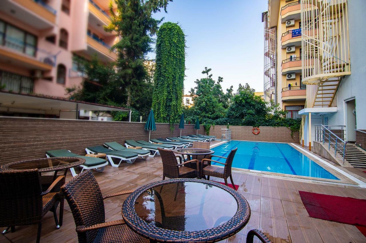 Kleopatra blue hawai hotel Alanya Exterior foto